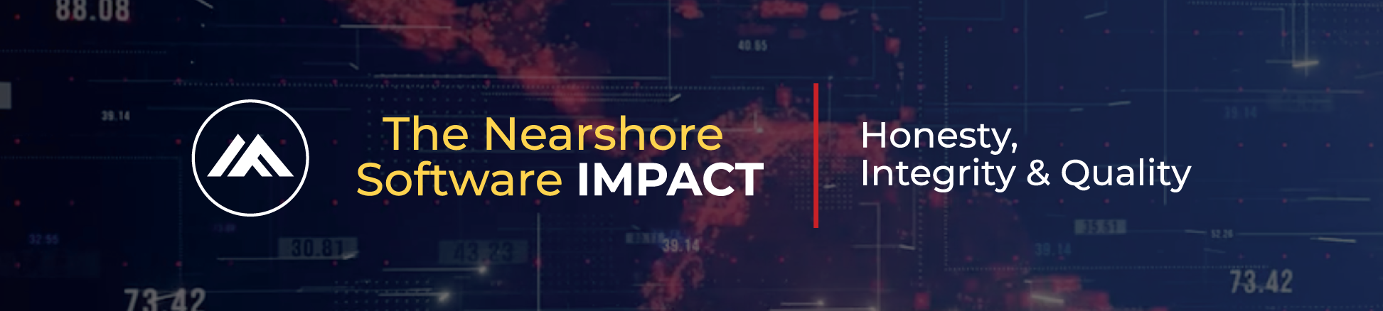 Banner that says The Nearshore Software Impact